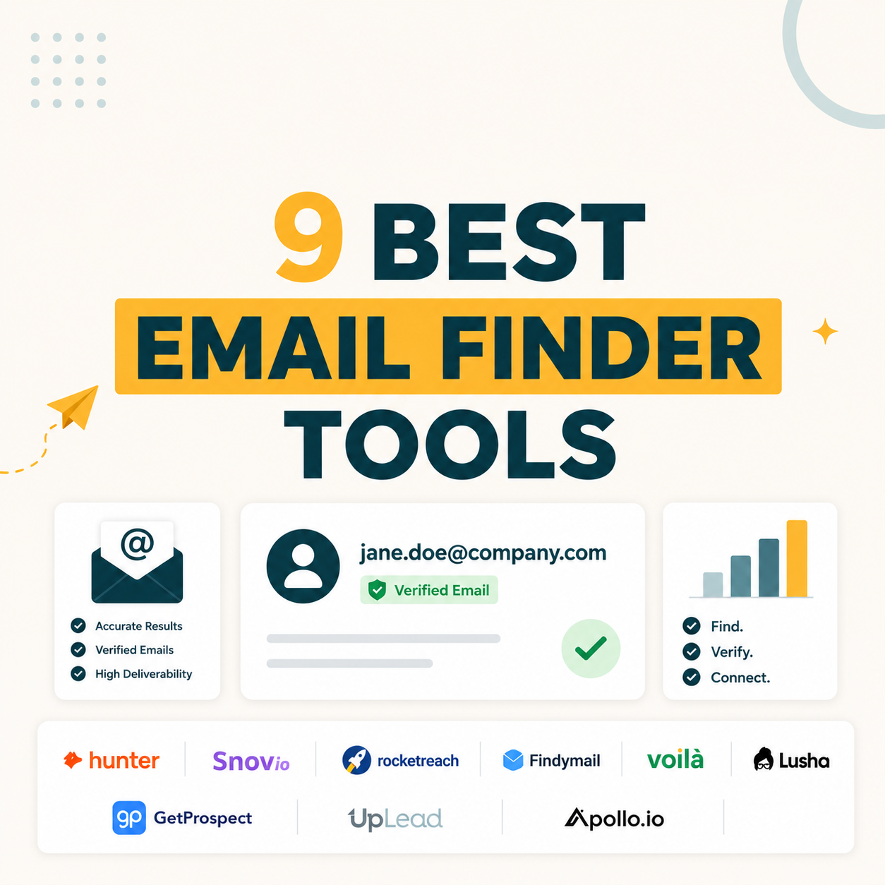 You are currently viewing 9 Best Email Finder Tools (Tested and Ranked by Accuracy)
