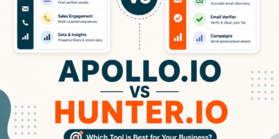 Apollo.io vs Hunter.io (2026): Full Comparison Guide for Lead Generation, Accuracy & Pricing
