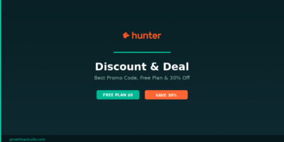 Hunter.io Discount & Deal 2026: Best Promo Code, Free Trial & When to Upgrade