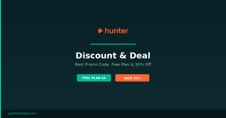 Hunter.io Discount & Deal