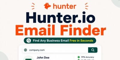 Hunter.io Email Finder Review (2026): Find Any Business Email Free in Seconds