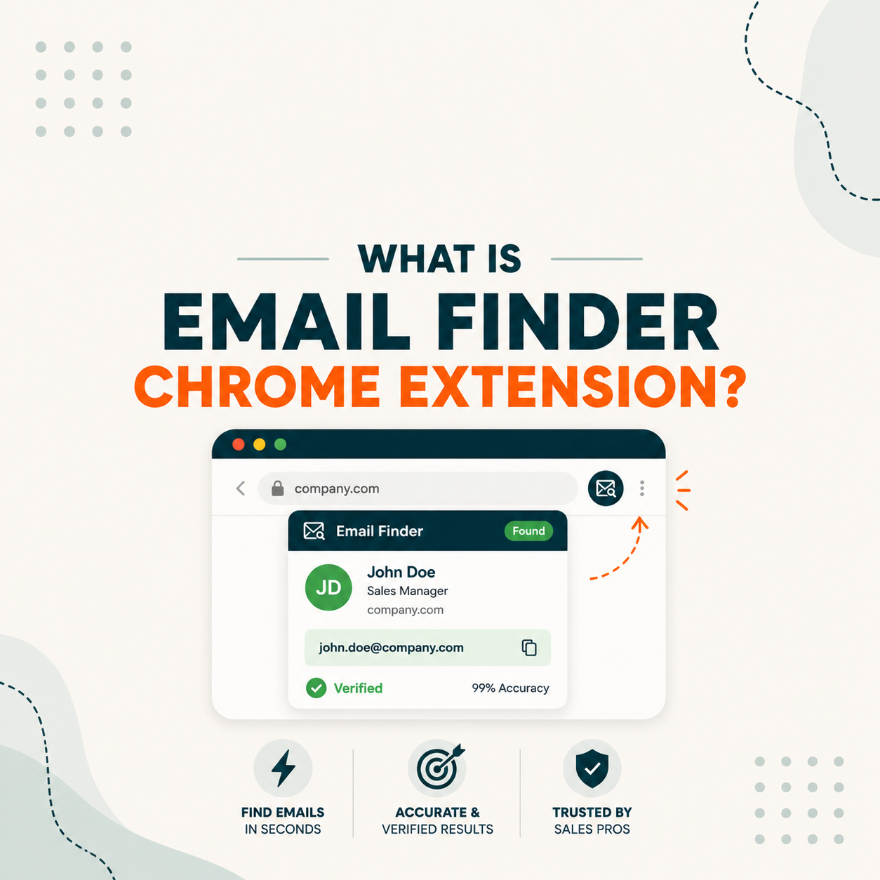 Read more about the article What Is Email Finder Chrome Extension? LinkedIn Guide (2026)