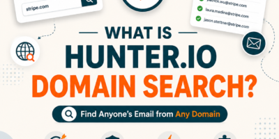 What Is Hunter.io Domain Search? Find Company Emails Free, No Guessing Required