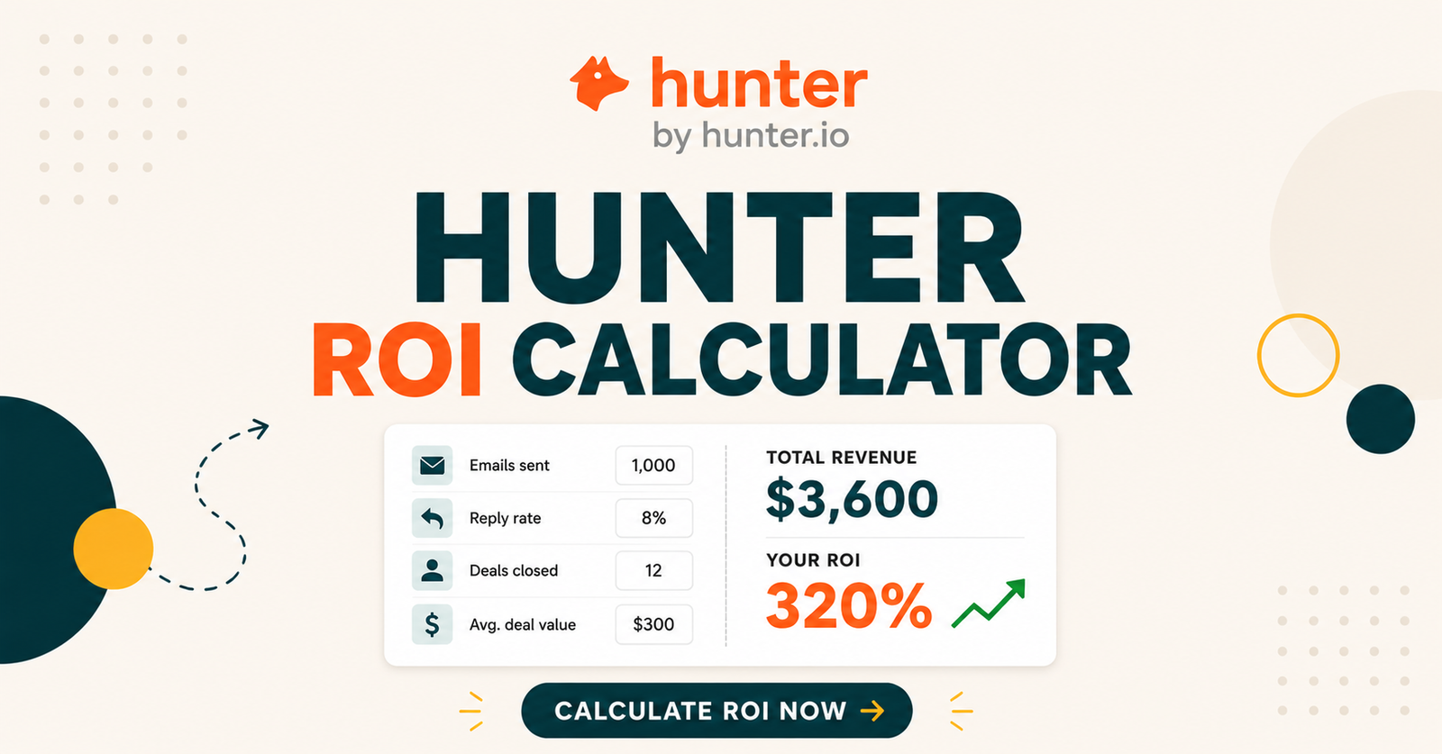 You are currently viewing Hunter.io ROI Calculator: Payback Period for Startups, Mid-Market, and Enterprise (2026)