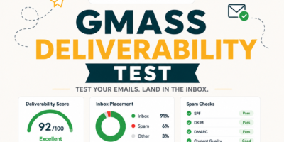 GMass Deliverability Test: 12 Weeks of Real Inbox Placement Data