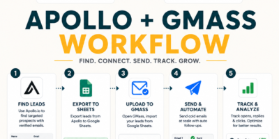 GMass Apollo Workflow: How One SDR Runs Cold Email for $69 a Month