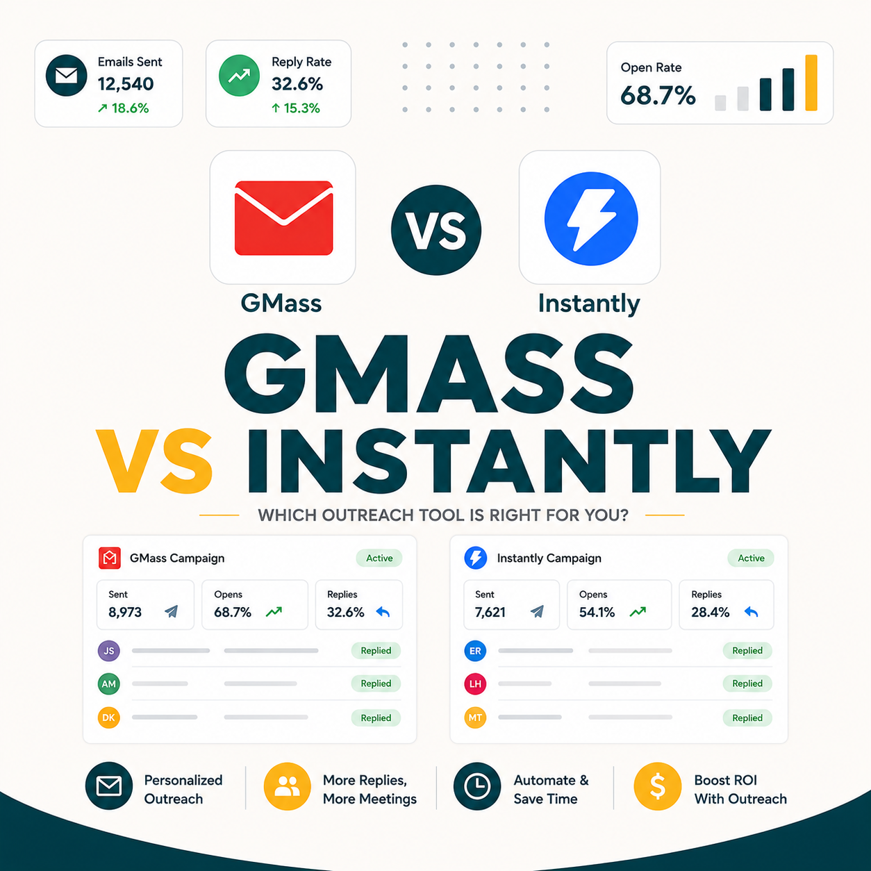 You are currently viewing GMass vs Instantly: Which Cold Email Tool Wins at Your Sending Volume