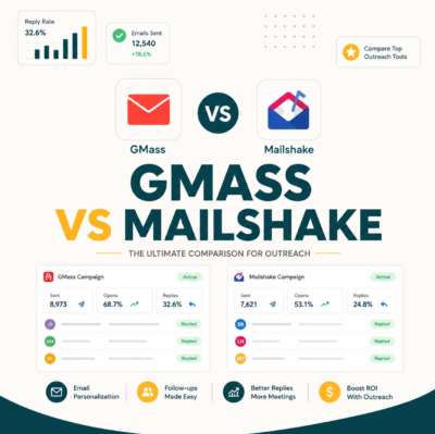 GMass vs Mailshake 2026: Which Cold Email Tool Wins for SDR Teams?