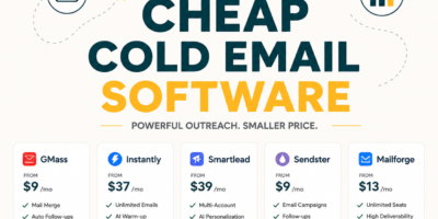 Cheapest Cold Email Software Under $50 for Solopreneurs