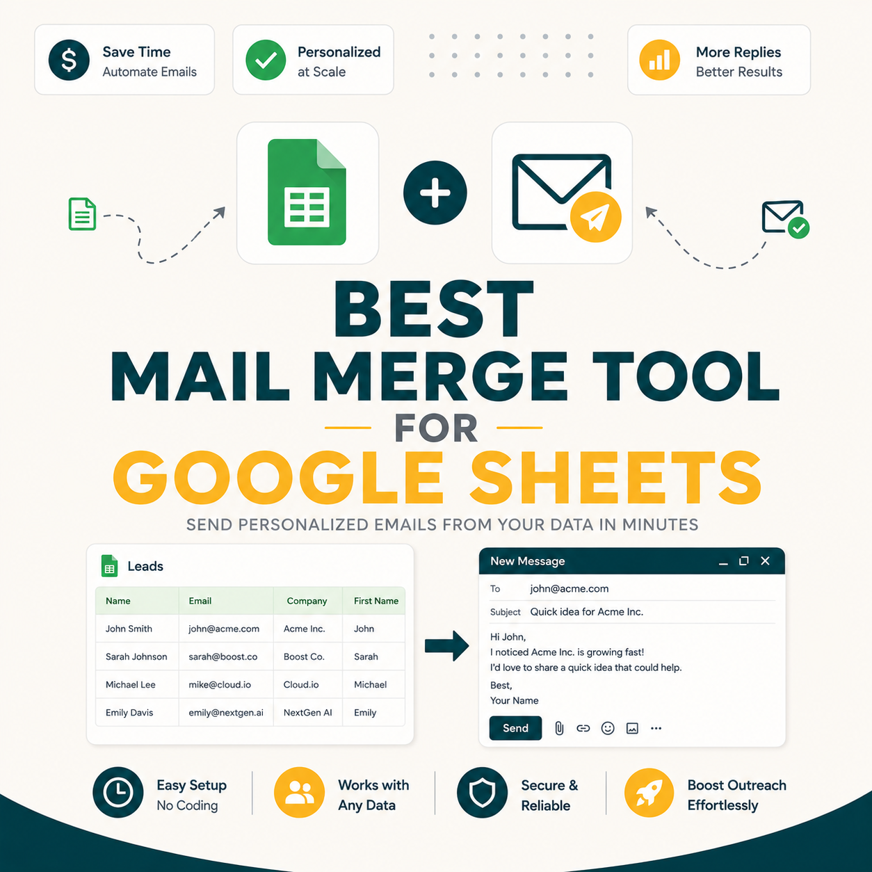 Read more about the article Best Mail Merge Tool for Google Sheets (8 Tools Compared)