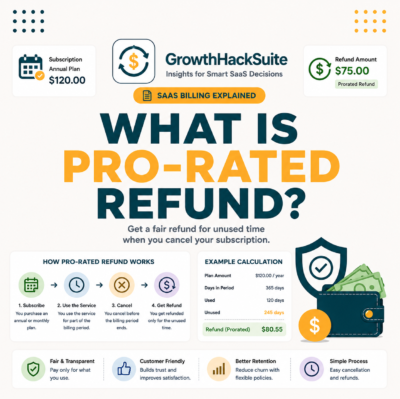 What Is a Pro-Rated Refund and When Do SaaS Vendors Offer One?