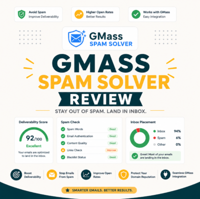 GMass Spam Solver Review: Does It Actually Keep Cold Email Out of Spam
