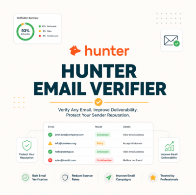 Hunter Email Verifier Review: 2,000-Email Accuracy Test, Pricing, and Free Plan Guide