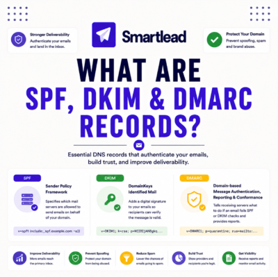 What Are SPF, DKIM, and DMARC Records for Cold Email