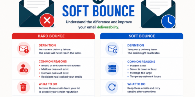 What Is Hard Bounce vs Soft Bounce? Which One Tanks Your Deliverability