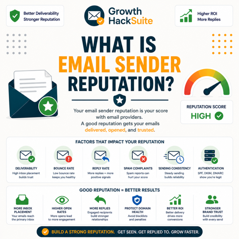 Email sender reputation