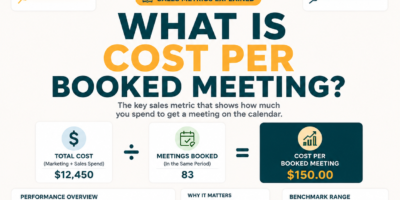 What Is Cost Per Booked Meeting? Real CPM Benchmarks for B2B SDRs