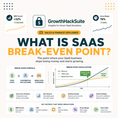 What Is a SaaS Break-Even Point? When Sales Tool Pays for Itself