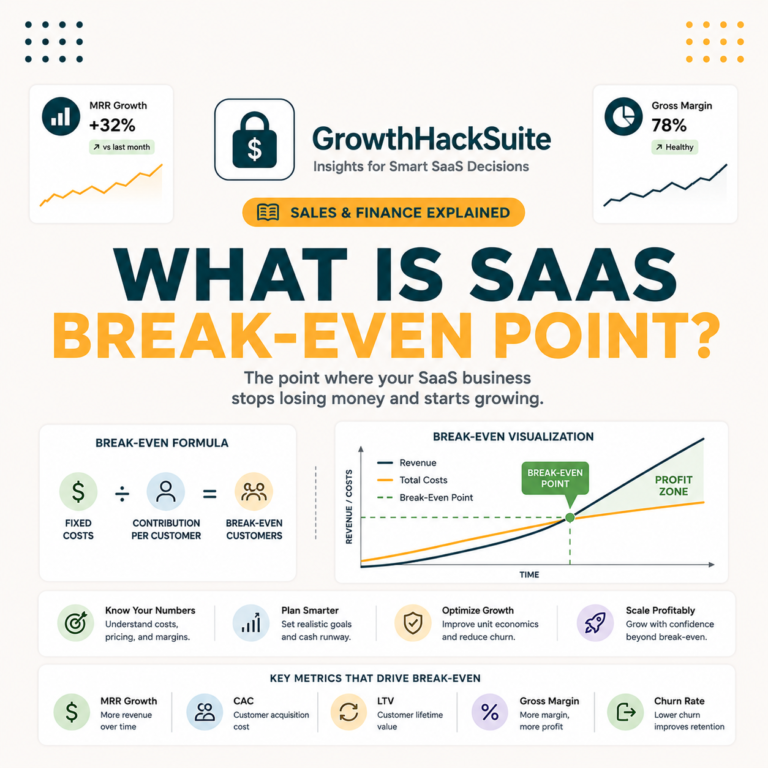 Saas break-even point