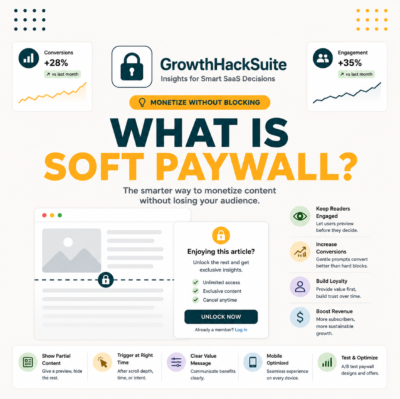 What Is a Soft Paywall? How Free B2B Tools Convert Users Without Friction