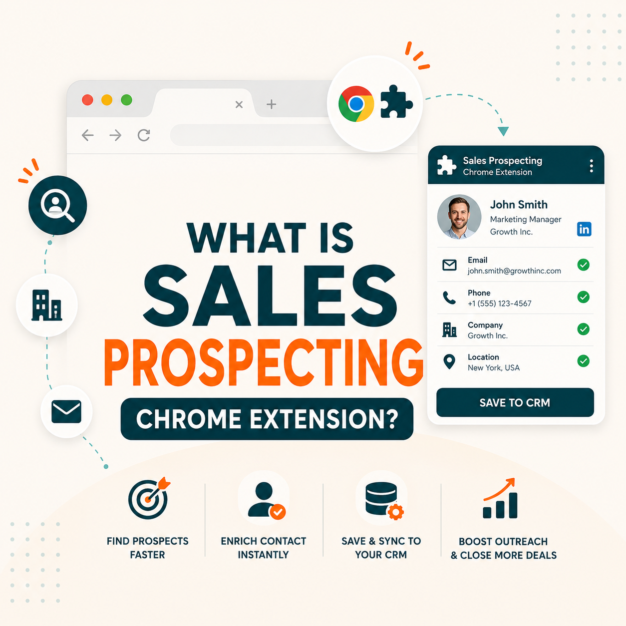 Read more about the article What Is a Sales Prospecting Chrome Extension? Apollo vs Hunter Compared