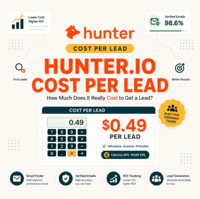 Hunter.io Cost Per Lead: Starter vs Growth vs Scale