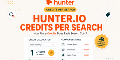 How Many Hunter.io Credits Per Search & Verify? (2026)