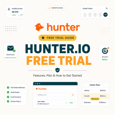 Hunter.io Free Trial: How to Sign Up and Test It Free