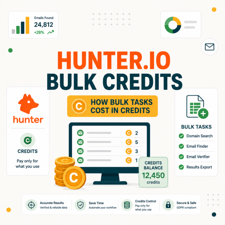 Hunter.io Bulk Credits