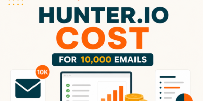 How Much Does Hunter.io Cost for 10,000 Emails?