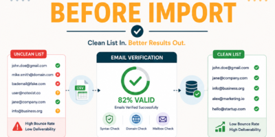 Verify Email List Before Import: Clean It First for Mailchimp or HubSpot