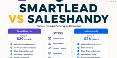 Smartlead vs Saleshandy: Deliverability and Cost Compared