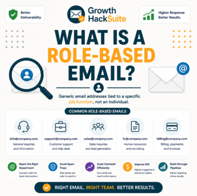 What Is a Role-Based Email Address? info@, sales@ Explained