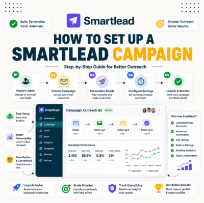 How to Set Up a Smartlead Campaign: Your First Cold Email in 6 Steps