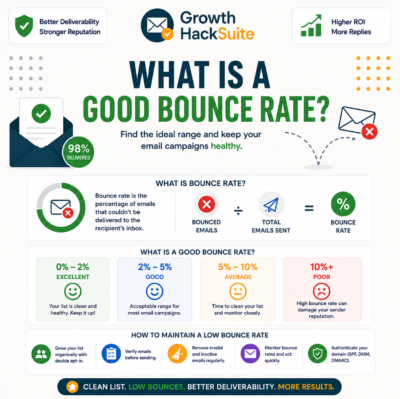 What Is a Good Bounce Rate? Email Benchmarks by Industry