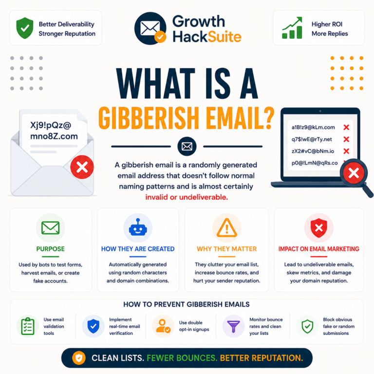 What is a gibberish email