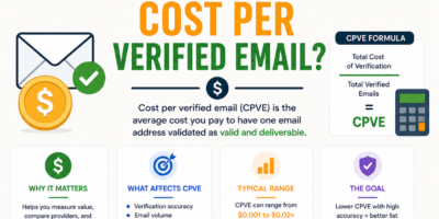 What Is Cost Per Verified Email? How to Calculate Real ROI on Email Tools