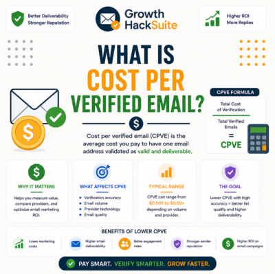 What Is Cost Per Verified Email? How to Calculate Real ROI on Email Tools