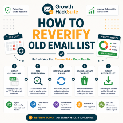 How to Reverify Old Email List Data Before You Re-Engage