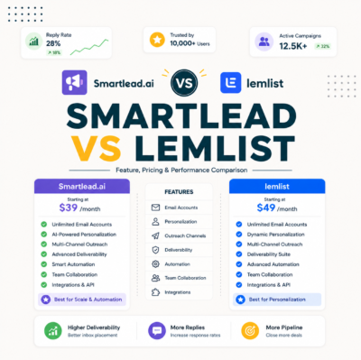 Smartlead vs Lemlist: Which Cold Email Platform Wins?