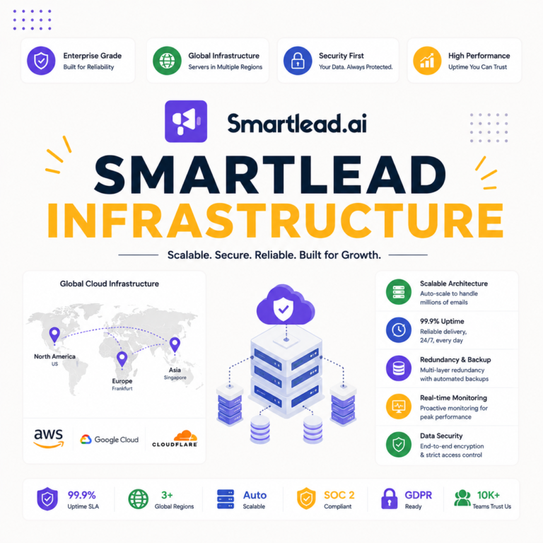 Smartlead infrastructure