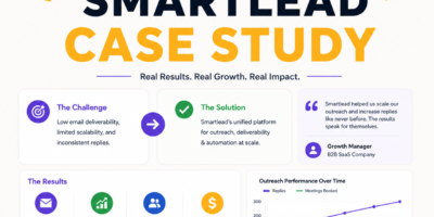 Smartlead Case Study: Scaling Cold Email to Booked Meetings