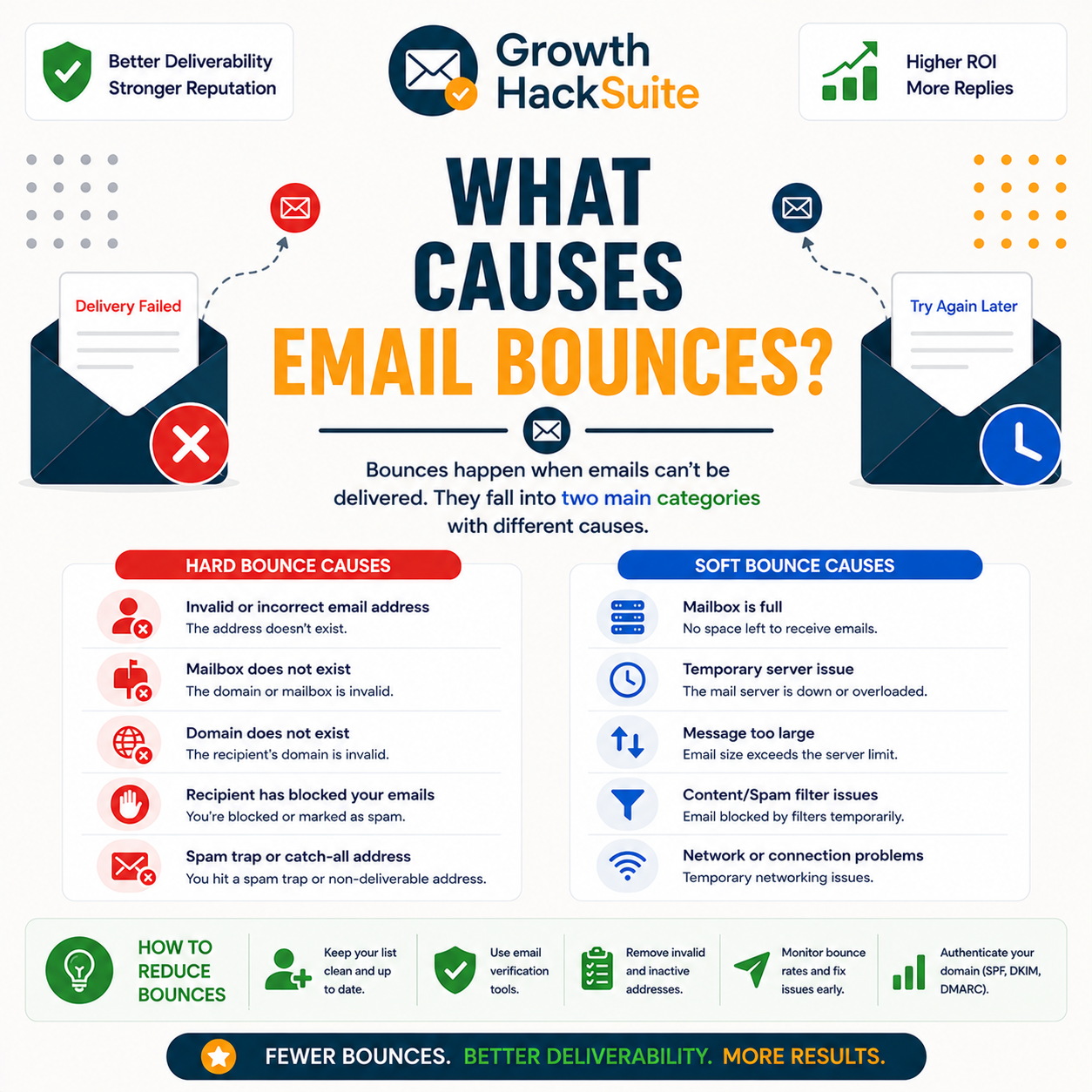 Read more about the article What Causes Email Bounces? Common Reasons Explained