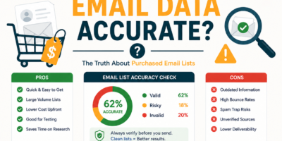 Is Purchased Email Data Accurate? How to Check It Before You Trust It