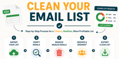 How to Clean Your Email List Without Losing Good Contacts