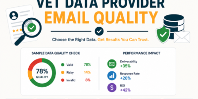 Vet Data Provider Email Quality: How to Check Before You Buy