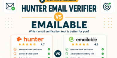 Hunter.io Email Verifier vs Emailable: Accuracy and Cost Compared