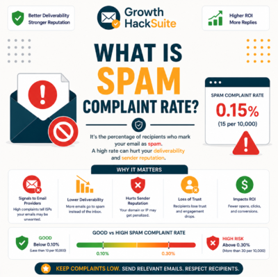 What Is a Spam Complaint Rate? Safe Thresholds Explained