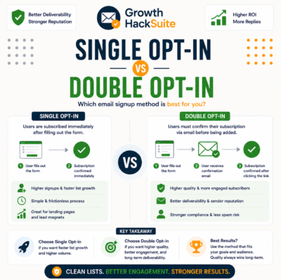 Single vs Double Opt-In: Which Builds a Cleaner List?