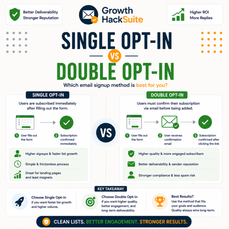 Single vs double opt-in